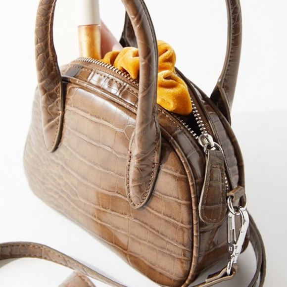 NWT | UO Ingrid Top Handle Bowler Crossbody Bag - Picture 2 of 5